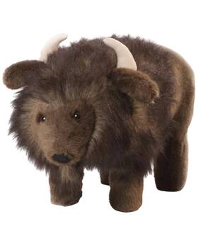 Tb826 Carstens Home Billy Buffalo Footstool -