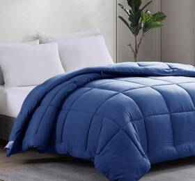 Casa Platino 840399700125 Bedding Comforters Queen Size - Super Soft Duvet Insert With 8 T
