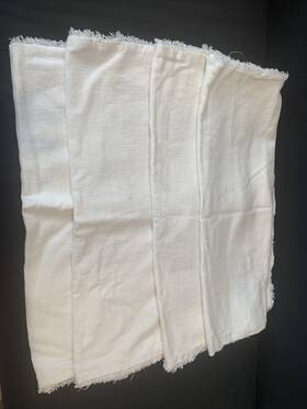 Casaluna 191908111919 4 Pieces Of Heavyweight Linen Blend Comforter Sham - White