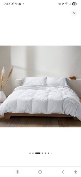 78306221 Casaluna Twin Ultra Weight Premium Down Comforter -