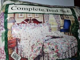 Case 742170136195 Complete Bed Set Size Full Simply Lilac 1990s New Sheets Comforter Pillow