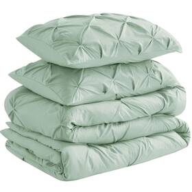 Cathay Home 840970124999 Inc. Premium Collection Pintuck 3-pc. Comforter Set Full/queen