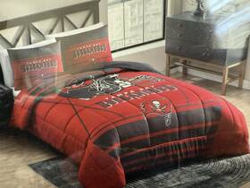 Fcm30001tbb Cathay Home Textiles Nfl Full Queen Comforter Set Tampa Bay Bucs Football Bedding 3pc Shams Fcm30001tbb Cathay Home Textiles Nfl Full Queen Comforter Set Tampa Bay Bucs Football Bedding 3pc Shams