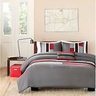 Cd34838 Modern Comforter Set Red 685984434838