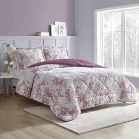 Cedar Court 847636051453 Sicilly Mauve Ultra 3-piece Plush/sherpa
