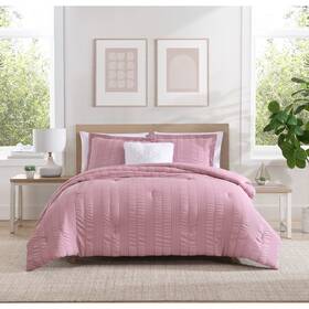 Cedar Court 847636069625 Morgan Textured Seersucker Stripe Soft Polyester