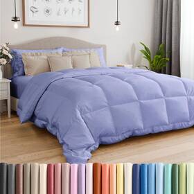 Cgk Unlimited 060937140946 King Size Lavender Alternative Down Comforter - Warm And Lightweight Luxury A