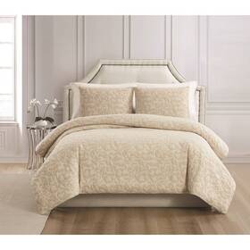 89714390 Charisma 3pc King/california King Regan Matelasse Comforter Set Tan -