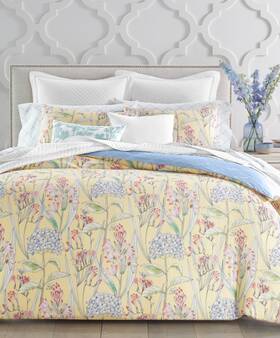 100164309tw Charter Club Damask Designs 300-thread Count Hydrangea 2-pc. Twin Comforter Set