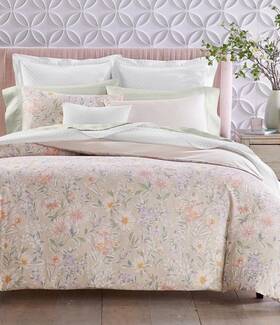 Charter Club 194145256900 Damask Border Garden Full/queen Comforter 2 Standard Shams