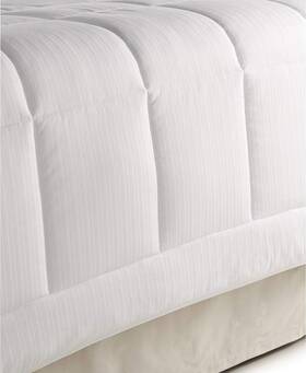 Charter Club 706257375082 240 Down Alternative Super Luxe 300-thread King Comforter White