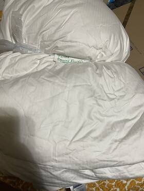 Charter Club 762120385596 Premium White Down Heavy Weight Comforter Twin