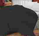 13217175256 Cherry Hill Collections Black Queen Oversized Down Alternative Comforter Microfiber Shell Polyester Fill