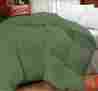 13217176406 Cherry Hill Collections Green Queen Oversized Down Alternative Comforter Microfiber Polyester Fill