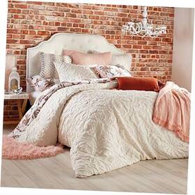 2a2131c4le Chf Microsculpt Vintage Tile 3-piece Comforter And Sham King Linen