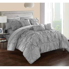Chic Home Design 840444135872 Springfield Comforter Set - Vintage Bedding Size Queen