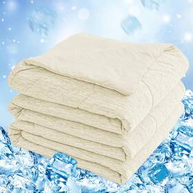 B0f134f8ns Choshome Cooling Comforter Queen Size Blanket With Q-max 0.45 Arc-chill