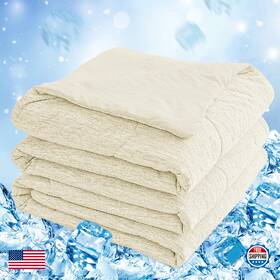 B0f138kzc3 Choshome King Size Cooling Comforter Aluminum Fiber Q-max 0.45 Breathabl