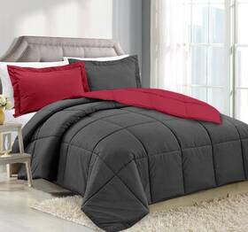 Clara Clark 606719392230 Luxury Down Alternative Comforter Set All Season Box Stitched Duvet Insert