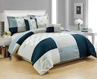 Cmh048k Rt Designers Collection Hanover Embroidered Comforter Set King 845951053169