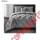 Cmn-4cs-quen-in-gv Victoria Classics Queen Size Comforter Bedroom Bedding Set Decor Home Beds Chic Pillows Cozy Warm 735732860157