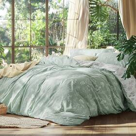 Collections 313093628649 Queen Comforter Set - Sage Green Bed 3 Pieces Cute Floral Bedding 1 Soft R