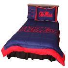 College Covers Miscmqu Ole Miss Reversible Comforter Set Queen 842141001580
