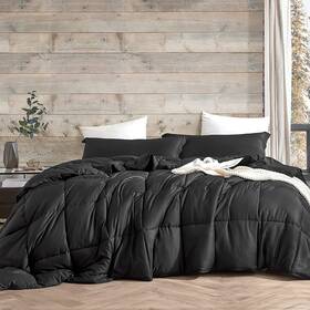 Coma Inducer 843249113465 Snorze Cloud Comforter Set - Ultra Cozy Black