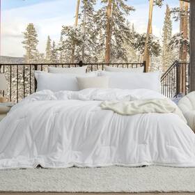 Coma Inducer 843249113755 Softer Than Soft - Oversized Comforter Set Double Plush White