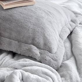 Coma Inducer 843249132022 Chunky Bunny - Oversized Comforter Set Glacier Gray Queen