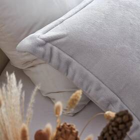 Coma Inducer 843249136662 Touchy Feely - Oversized Comforter Set Natural Cloud King