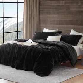 Coma Inducer 843249137584 Chunky Bunny - Oversized Comforter Set Rabbit Black King