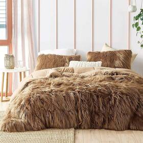 Coma Inducer 843249141185 Grizzly Bear - Oversized Comforter Toasted Coconut King