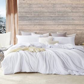 Coma Inducer 843249143899 The Original Plush - Oversized Comforter Set Pearl White