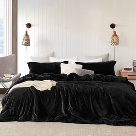 Coma Inducer 843249143929 The Original Plush - Oversized Comforter Set Black
