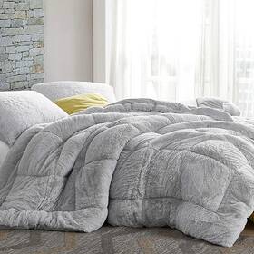 Coma Inducer 843249149112 Are You Kidding Bare - Oversized Comforter Antarctica Gray King