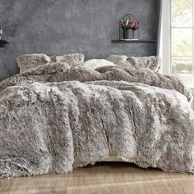 Coma Inducer 843249150385 Are You Kidding - Oversized Comforter Set Frosted Chocolate Alas