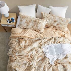 Coma Inducer 843249150514 Lambs Ear - Oversized Comforter Set Sandstorm
