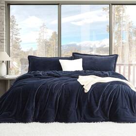 Coma Inducer 843249188470 Softer Than Soft - Oversized Comforter Set Blue Nights