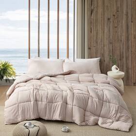 Coma Inducer 843249192590 Beachfront Avenue - Oversized Cooling Comforter Set Gray Taupe