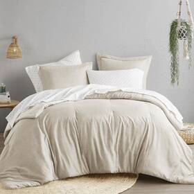 Comfort Spaces 022164335439 King Comforter Set - 3pcs 1 Microfiber And 2shams Farmhouse Bedding