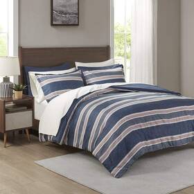 Comfort Spaces 086569439925 Bed In A Bag Comforter Set - College Dorm Room Essentials For Boys Men Bedd Inch