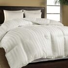 Egcc794a754usa Comforter Down Alternative Damask Stripe 500 Thread Count 100% Cotton Sateen