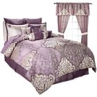 Amethyst-16 Comforter Highgate Ritz -queen Pc Set Manor