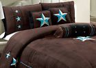 Comin18ju054063 Grand Linen Western Bedding Set Full Piece Lone 730699504380