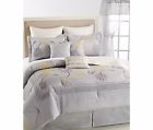 Cora Pem America New 22 Piece California King Comforter Set Silver Yellow V15 783048960283