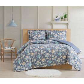Cs3245fq-1500 Cottage Classics Comforter Set 3 Piece Multi Full/queen Cotton Machine Washable