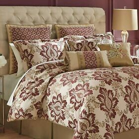 2a0-005o0-9016-603 Croscill Esmeralda California King Comforter Set With Skirt And Pillow Shams New