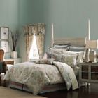 Croscill Riviera Retreat 4-pc Queen Comforter Set Aqua 083013226131