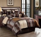 Cs-406-q Kinglinen Piece Animal Print Comforter Set Queen Leopard 700953189837